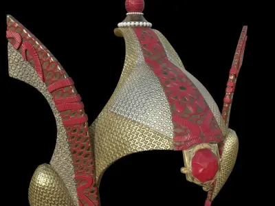 Queen Amidala Tiara 3d digital download 3D print model