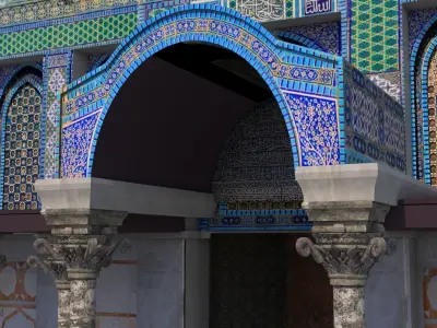   dome of the rock 3d model  3D model