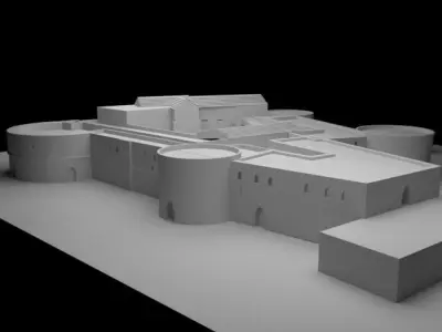 3D MODELING FOR BALACE IN ITALY 3D print model