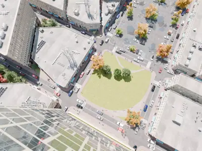 Downtown City Pack  3D model