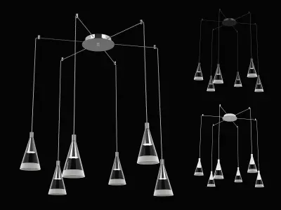 75706x Cone Lightstar Pendant Lamp 3D model