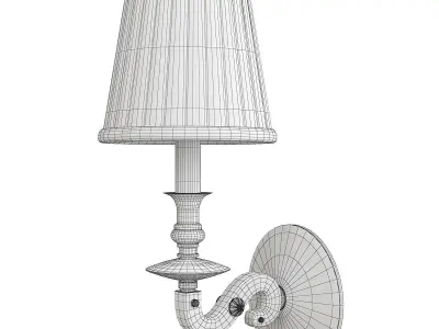 Lapeer Sconce Low-poly 3D model