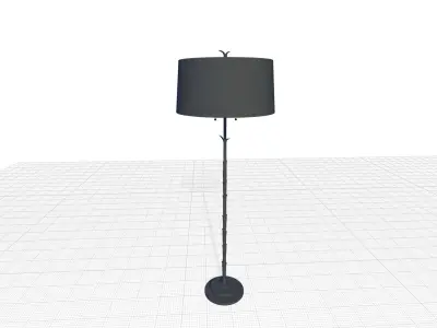 Organic Floor Light Lamp 3D model