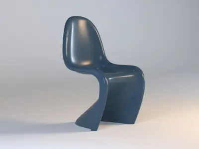 Vitra Panton chair 3D model