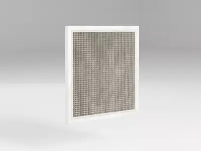 Ceiling Return Air Grille - 4 Pack 3D model