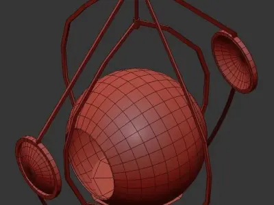 Golden Tear 3D model