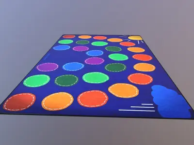 Kids Carpet 3D model