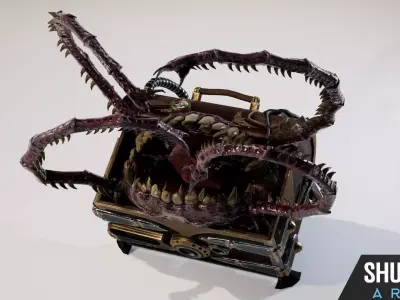 Mimic Industrial1 Low-poly 3D model