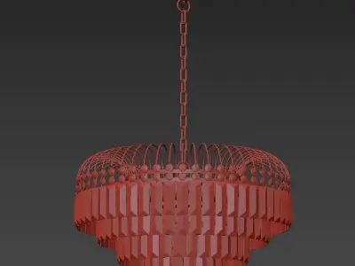 Chandelier Sabina E 1 5 46 100 N 3D model
