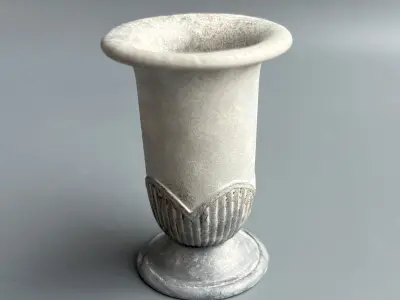 Street trash containers set 3D print model