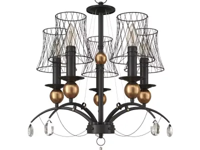Lussole Lgo Arivaca Chandelier 3D model purchase