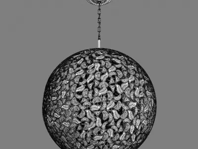 727081 Verona Lightstar Pendant chandelier 3D model