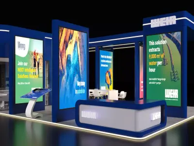 BOOTH DESIGN 3D model shop