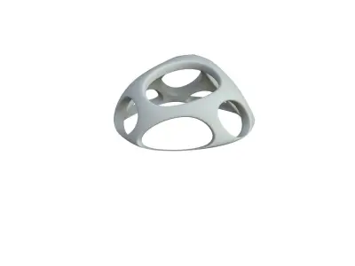 SciFi Cube Object No 52519 Low Poly Shape Low-poly 3D model