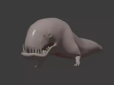 Alien creature 3D model shop