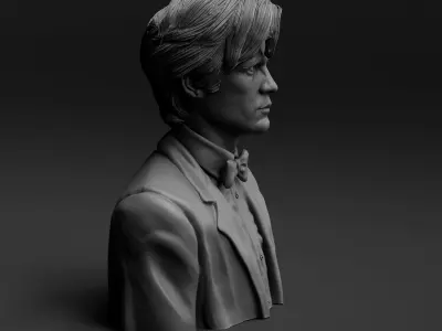 Matt Smith - 11th Doctor - Doctor Who 3D print model