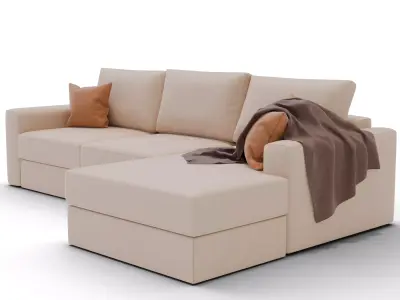 Corner sofa 3D model