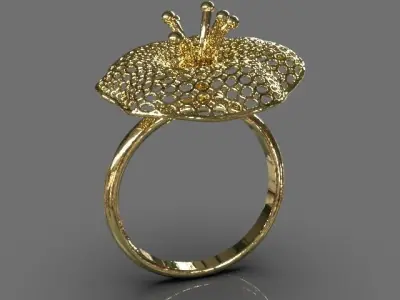 Light ring 3D print model