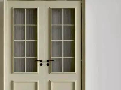 double door 3D model purchase