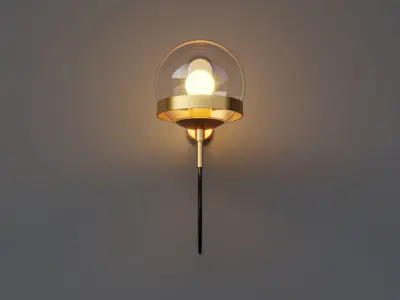 Xavier Vintage Wall Lamp 3D model