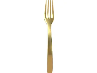 Forks v1 003 Low-poly 3D model
