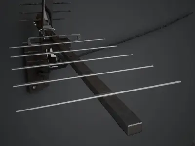 Antenna tv - tv 3D model