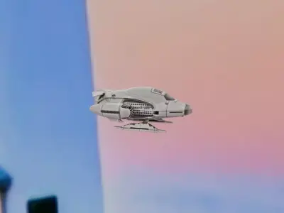 Nebula-Flux Drift Bike 3D print model