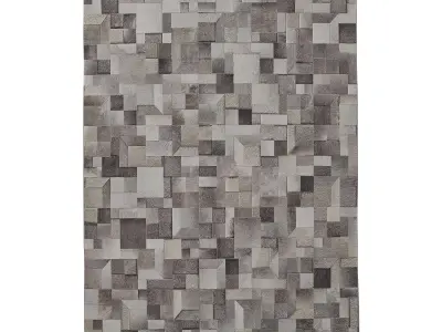 JAYA COWHIDE RUG 3D model