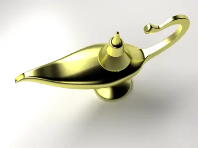 Magic Lamp 3D model