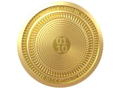 Binance USD Coin v4 001 3D model