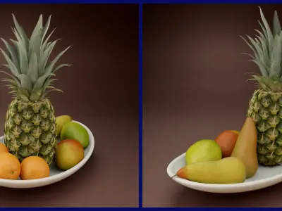 Fruit Bowl Volume 2 3D model