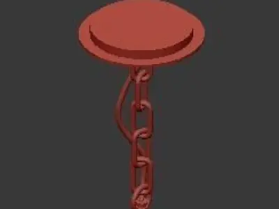 Corbett Lighting 207 46 6 Light Modernist 3D model