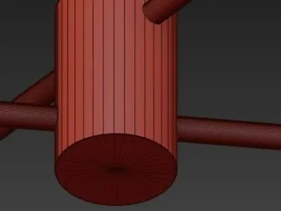 Kinetic Chandelier Collection 3D model