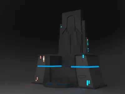 Sci-Fi Chair from Star Wars 3D model