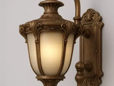 old lamp  3D model