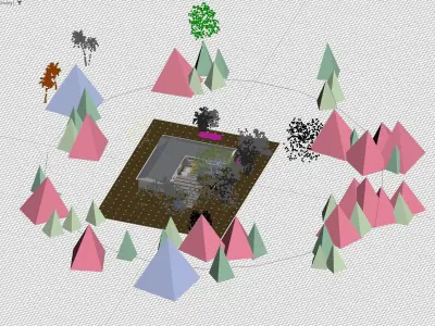 House in Miami- Florida 3D model