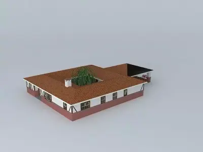 Zen House Free 3D model