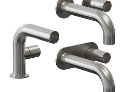 Rubinetterie Treemme Washbasin Mixers Set 3D model