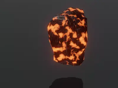 Coal Charcoal 3D model