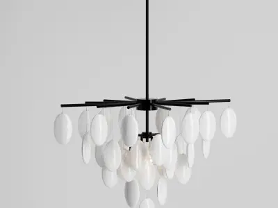 The JAY JEFFERS Collection Tiffany Chandelier  DJ89000 3D model