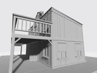 Wild west gun shop 3D print model