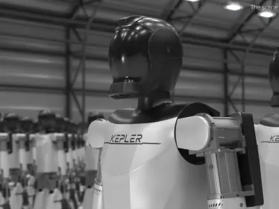  Kepler Humanoid Robot Silver 