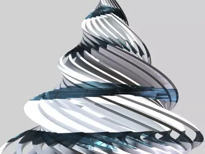 Sci-fi Pyramid 3D model