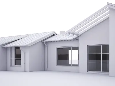 British House Holmwood 3D model