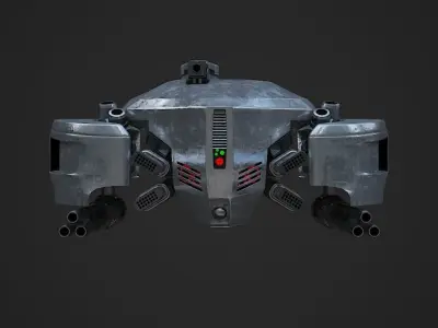 alien drone 3D model