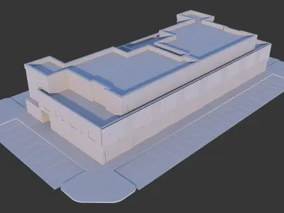 Corporate Facade-1 3D model