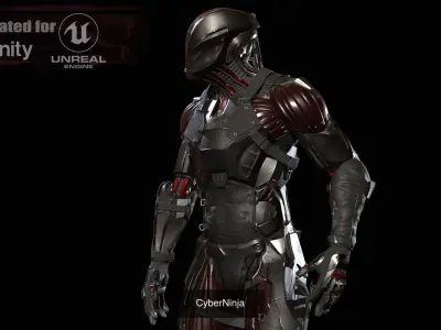 CyberSuit Collections  3D Model Pack