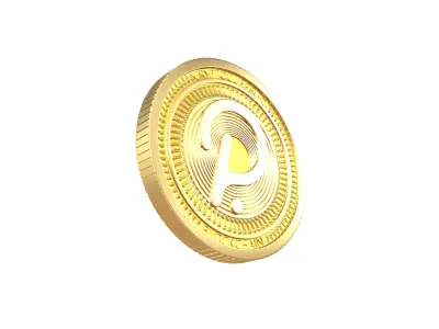 Polkadot Coin v7 001 3D model