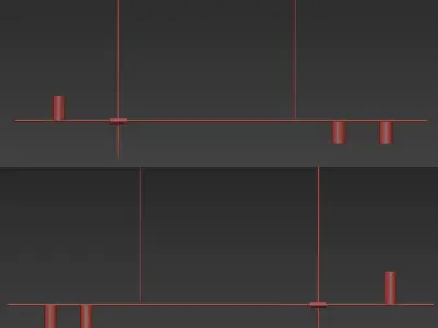 Tribes Linear Pendant 3D model