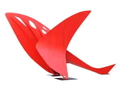 Sculpture Flying dragon 3D model